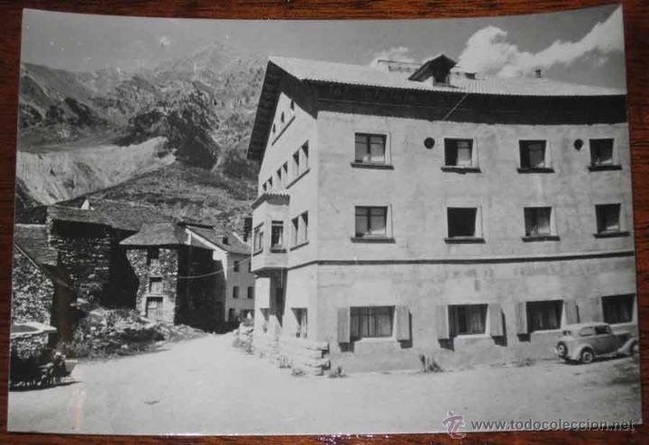 Postales: ANTIGUA FOTO POSTAL DE BOHI (LERIDA) HOTEL BENERIA, PIRINEOS CENTRALES - FOTO A. CAMPA&Ntilde;A Y PUIG FERR
