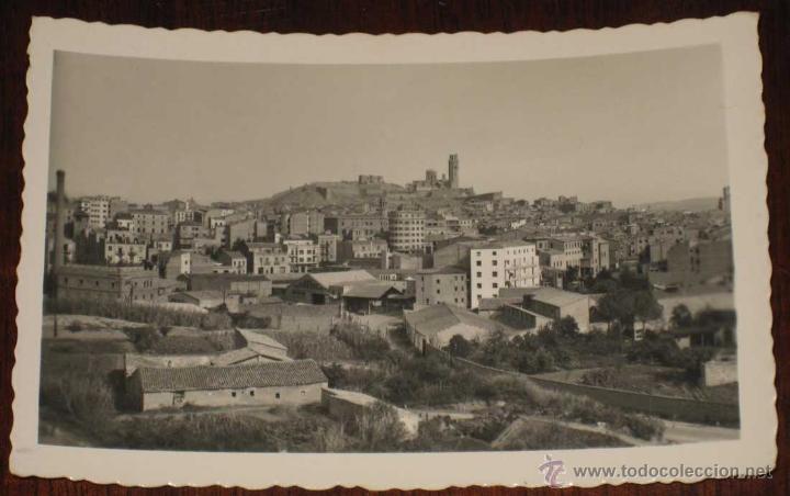 Postales: ANTIGUA FOTO POSTAL DE LERIDA - VISTA GENERAL - YBCE - SIN CIRCULAR