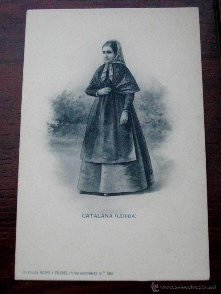 Postales: ANTIGUA POSTAL DE CATALANA - LERIDA - COLECCION ROMO Y FUSSEL - TIPOS NACIONALES N. 559 - NO CIRCULA