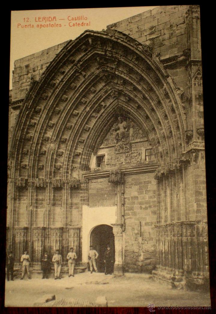 Postales: ANTIGUA POSTAL DE LERIDA - N. 12 - CASTILLO - ED. SOL Y BENET - NO CIRCULADA.