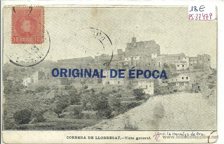 Postcards: (PS-37479)POSTAL DE CORBERA DE LLOBREGAT-VISTA GENERAL