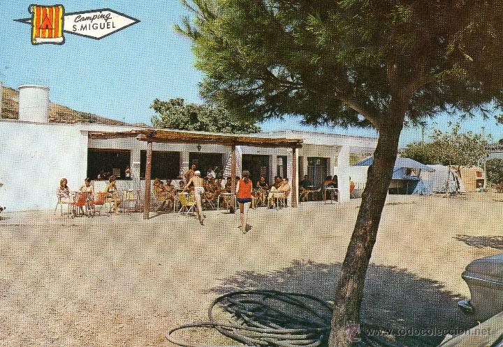 Postales: colera. camping san miguel - Foto 1