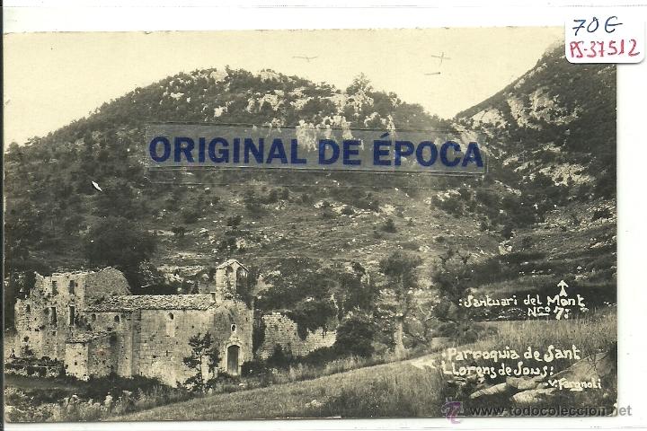 Postkarten: (PS-37512)POSTAL FOTOGRAFICA DE SANTUARI DEL MONT-MANUSCRITA V.FARGNOLI