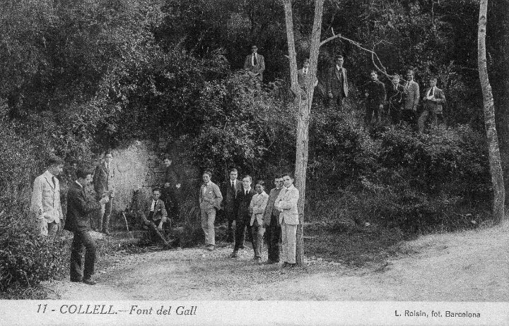 Postales: collell. 11 font del gall. roisin - Foto 1