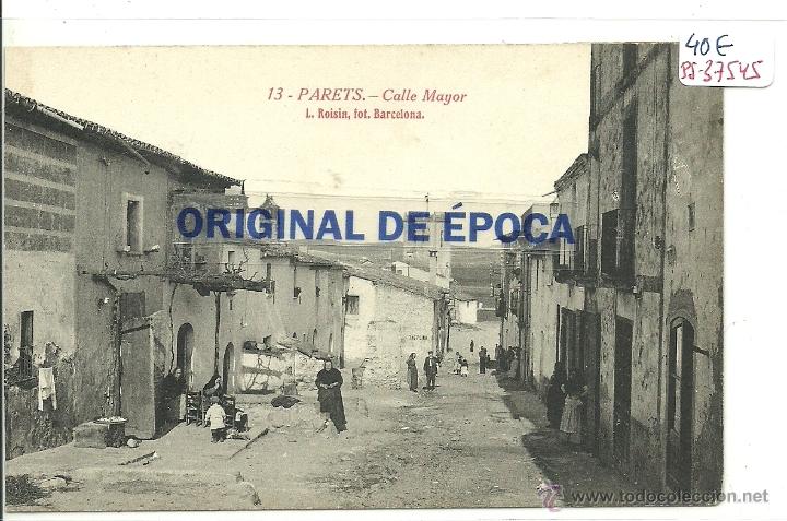 Postcards: (PS-37545)POSTAL DE PARETS-CALLE MAYOR