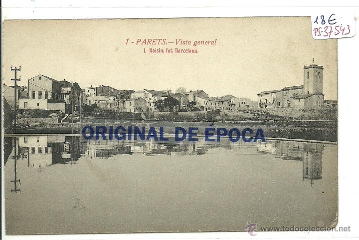 Postcards: (PS-37543)POSTAL DE PARETS-VISTA GENERAL
