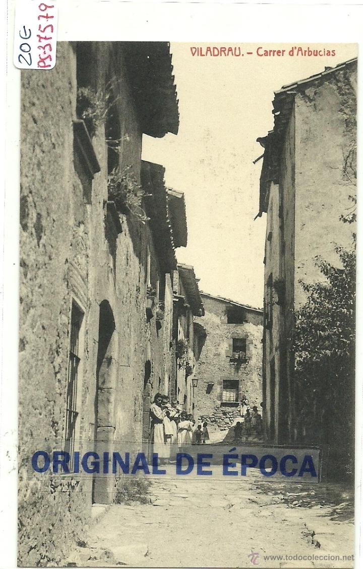 Postkarten: (PS-37579)POSTAL DE VILADRAU-CARRER D&acute;ARBUCIAS