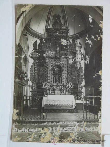 Postales: Postal antigua fotograf&iacute;a en blanco y negro capilla posiblemente Catedral de Tarragona.