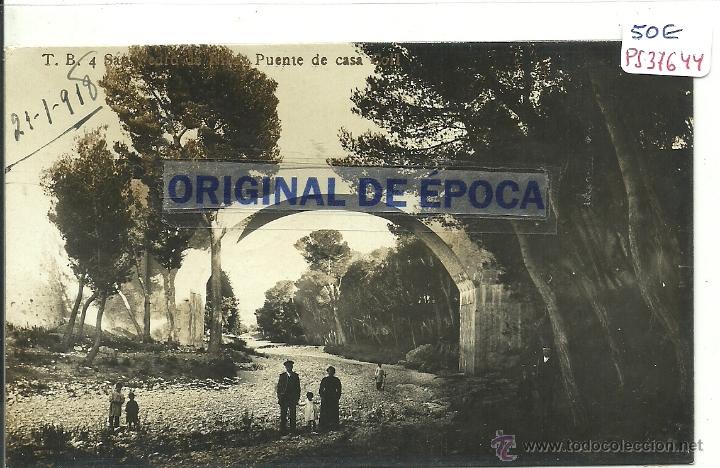 Postcards: (PS-37644)POSTAL FOTOGRAFICA DE SAN PEDRO DE RIBAS-PUENTE DE CASA COLL
