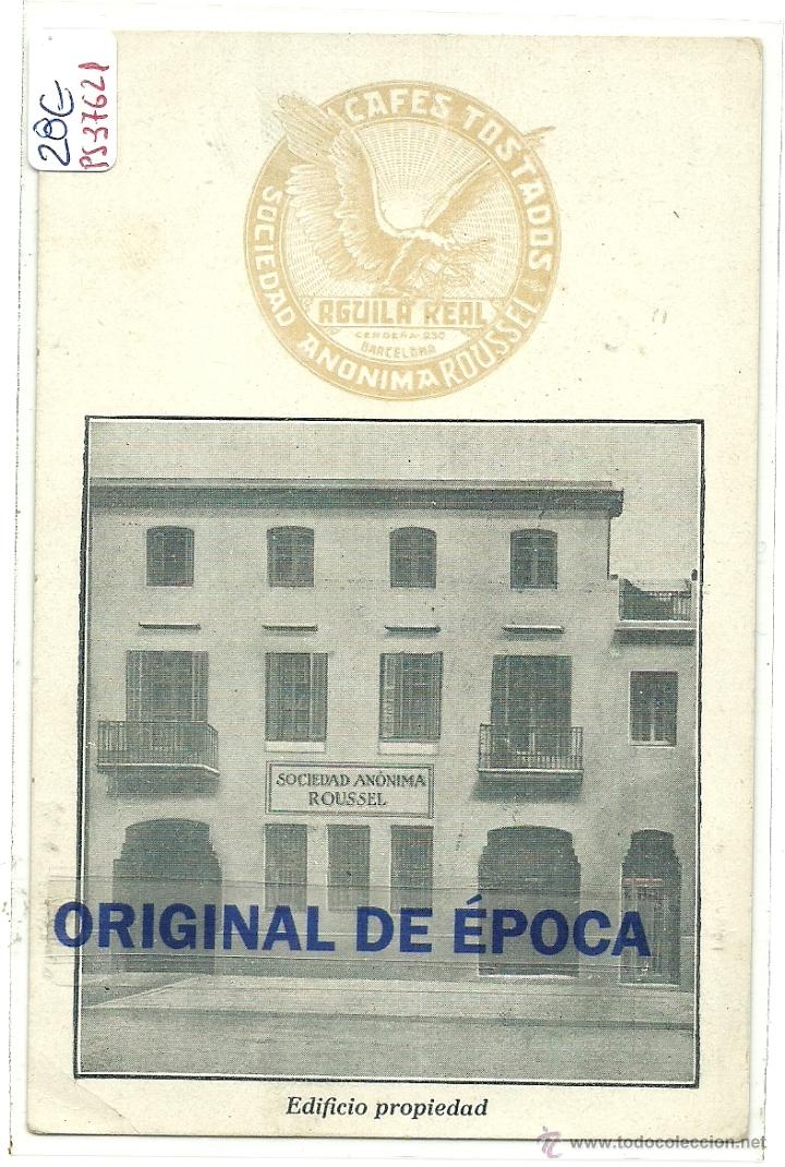 Postcards: (PS-37261)POSTAL DE BARCELONA-CAFES TOSTADOS SOCIEDAD ANONIMA ROUSSEL