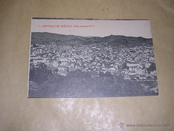 Postcards: 1 .- SAN FELIU DE GUIXOLS . VISTA GENERAL N&ordm;1 3033 FOTOTIP. THOMAS 14X9 CM.