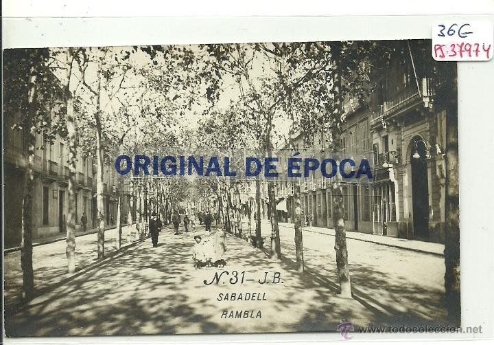 Postkarten: (PS-37974)POSTAL FOTOGRAFICA DE SABADELL-RAMBLA