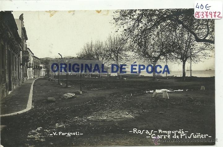 Postkarten: (PS-37972)POSTAL FOTOGRAFICA DE ROSAS-CARRE DE PI SU&Ntilde;ER.V.FARGNOLI