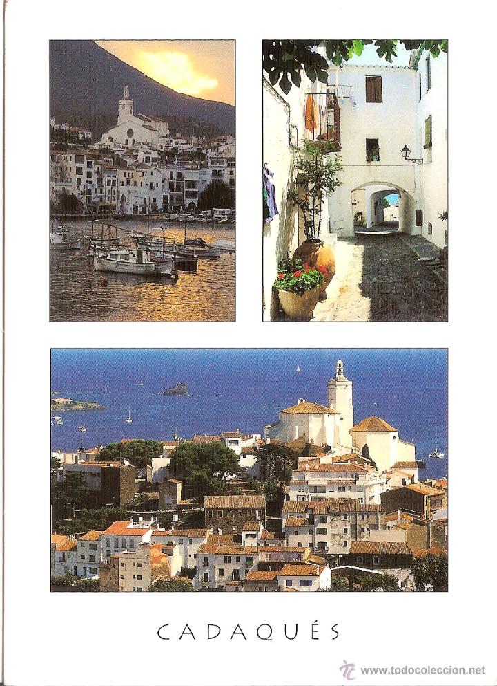 Postales: CADAQU&Eacute;S (COSTA BRAVA), DIVERSOS ASPECTES - TRIANGLE POSTALS N&ordm; 51.7 - SIN CIRCULAR - Foto 1