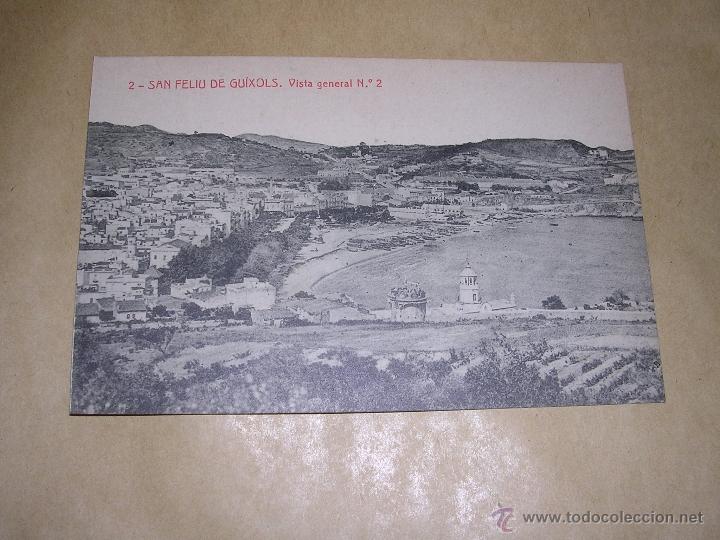 Postcards: 2 - SAN FELIU DE GUIXOLS VISTA GENERAL N&ordm; 2 -  8634 FOTOTIP. THOMAS 14X9 CM.
