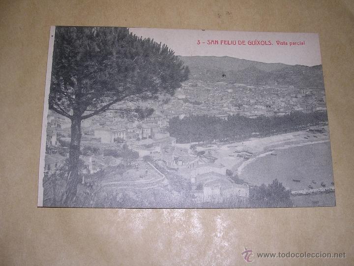 Postcards: 3 - SAN FELIU DE GUIXOLS . VISTA PARCIAL FOTOTIP. THOMAS 14X9 CM.