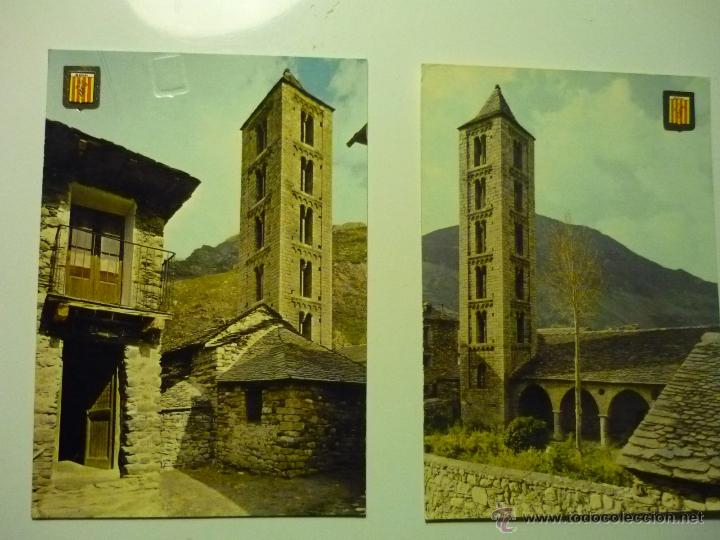 Postales: LOTE VALL DE BOHI .-IGLESIA ROMANICA STA.EULALIA--BIEN CONSERVADAS