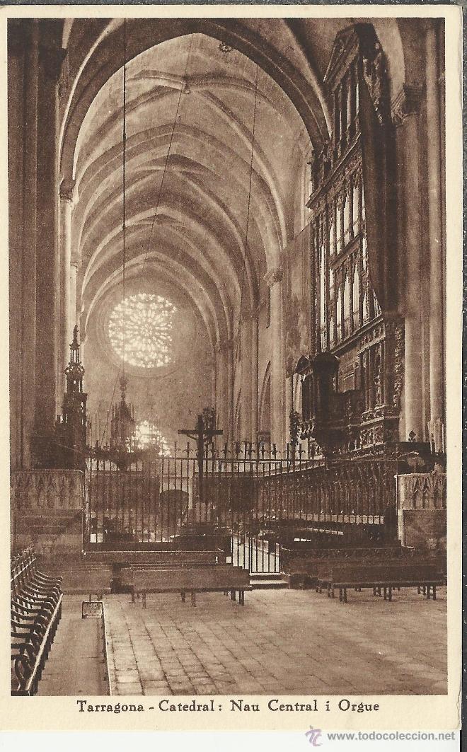 Postales: TARRAGONA CATEDRAL SIN ESCRIBIR - Foto 1