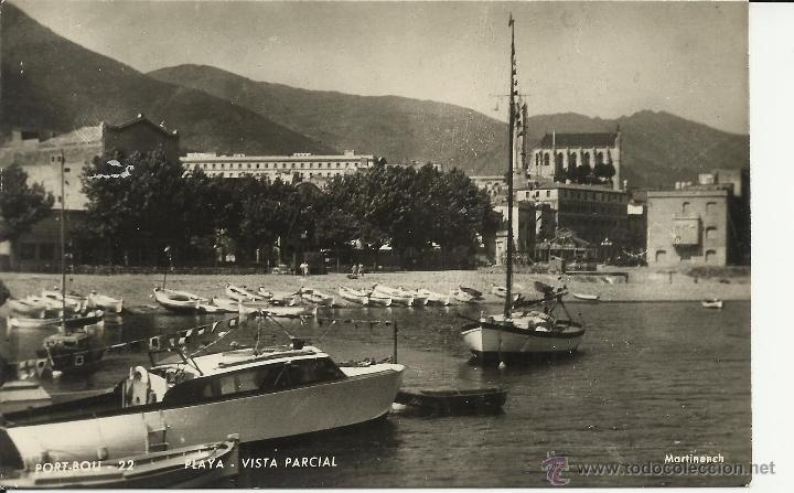 Postales: PORT BOU GIRONA ESCRITA - Foto 1