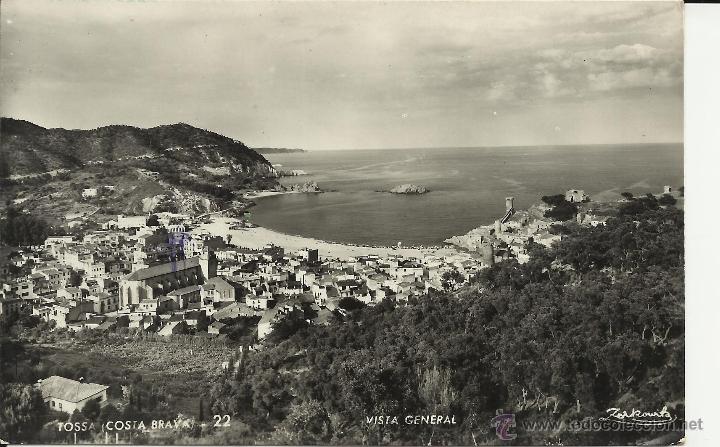 Postales: TOSSA DE MAR DE MAR GIRONA ESCRITA - Foto 1