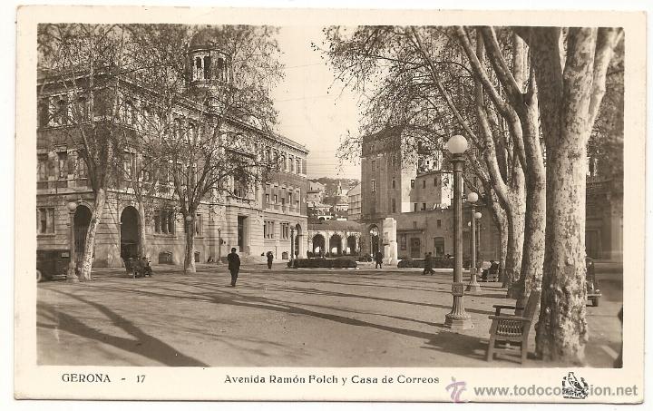 Postales: Gerona, postal antigua - Foto 1