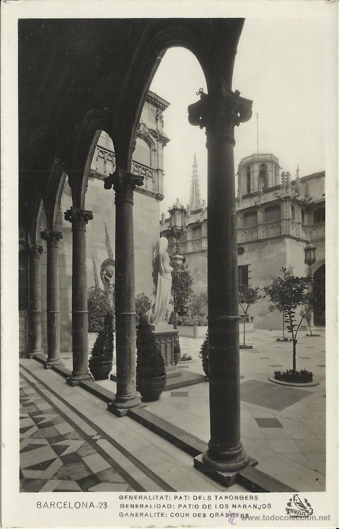 Postales: BARCELONA GENERALITAT SIN ESCRIBIR - Foto 1