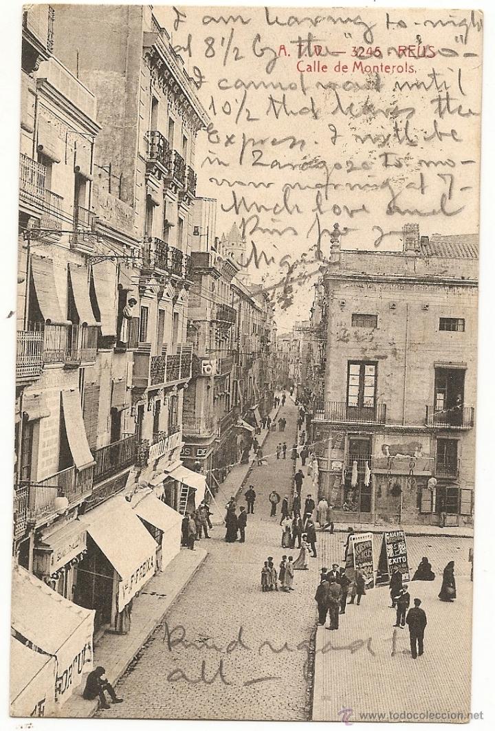 Postales: Reus, circulada 1912 - Foto 1