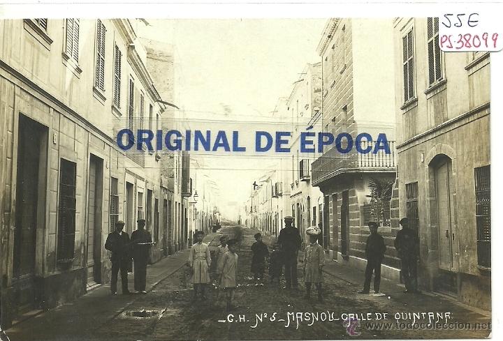 Postcards: (PS-38099)POSTAL FOTOGRAFICA DE MASNOU-CALLE DE QUINTANA