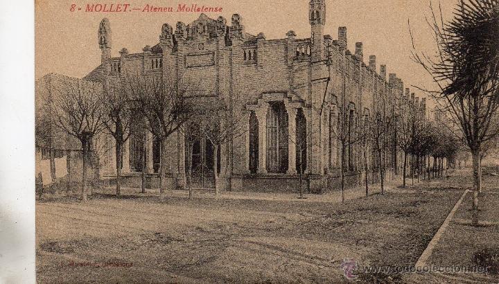 Postales: mollet. 8 ateneu molletense. roisin - Foto 1