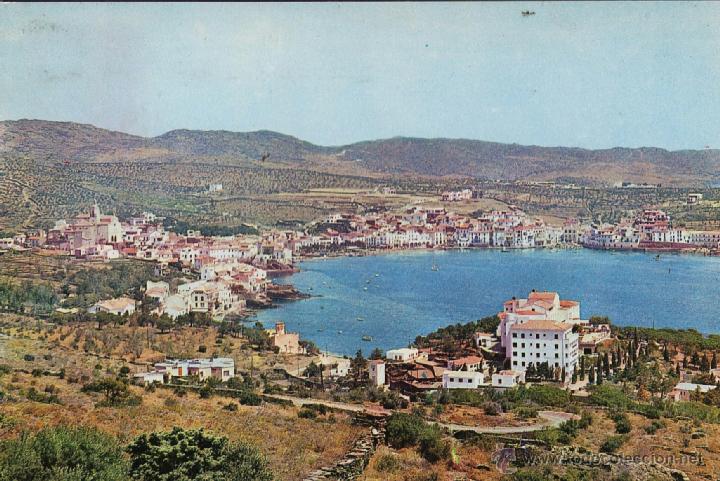 Postales: cadaques - subyugadora vision - n&ordm; 75 - ed. ubach - escrita - a&ntilde;o 1963 - x