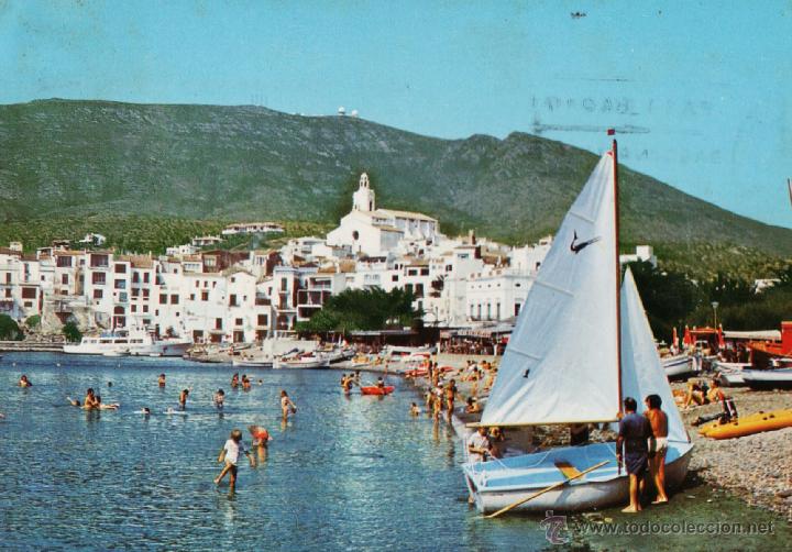 Postales: cadaques - playa - n&ordm; 97 - ed. carrera de la red - a&ntilde;o 1975 - x