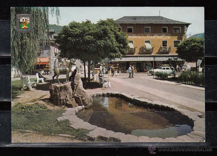 Postales: N&ordm; 2270. VALL D&acute;ARAN. LES. PLA&Ccedil;A DE L&acute;AJUNTAMENT