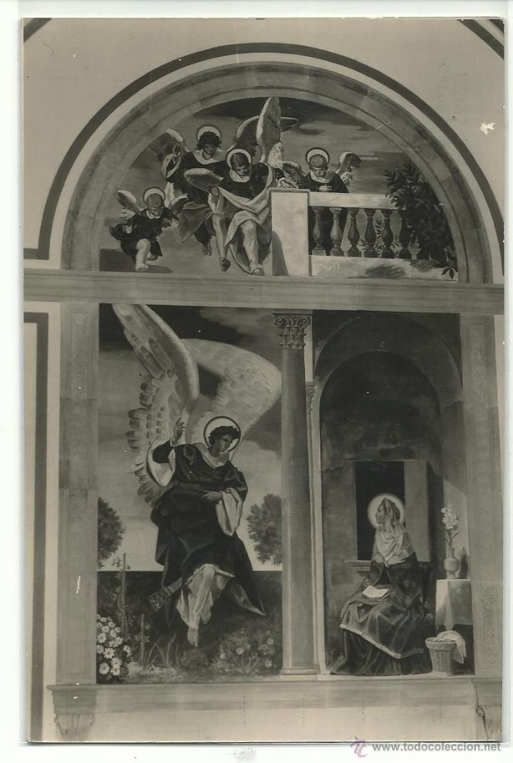 Postales: LERIDA.-CASTELL DEL REMEY .- 1&ordm; MISTERIO DE GOZO.-LA ANUNCIACION.-FOTO CALAFELL