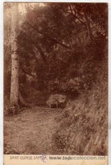 Postales: Sant Quirse Safaja. Font del Cingle. Edicion Fruit&oacute;s. Circulada en 1934 sello despegado.