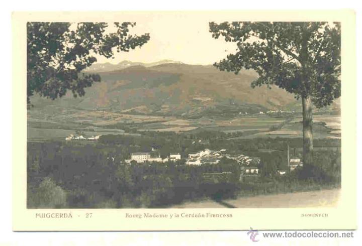 Postales: Puicerda  -  Bour Madone y la Cerde&ntilde;a Francesa - Foto 1