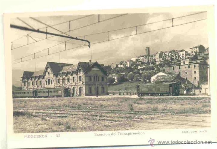 Postales: Puicerda  - Estaci&oacute;n del transpirenaico - Sin circular - Foto 1