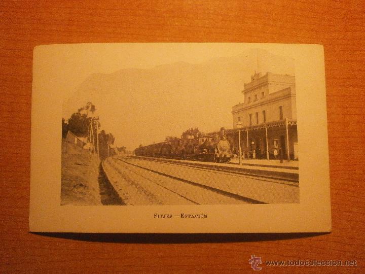 Postales: POSTAL SITGES SITJES ESTACION SIN CIRCULAR - Foto 1