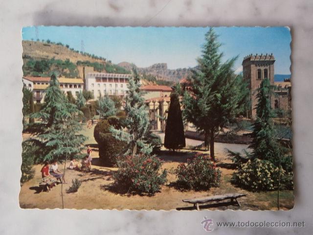 Postales: PIRINEOS DE LERIDA-POBLA DE SEGUR-DETALLE DEL PARQUE MUNICIPAL-OFICINA DE TURISMO N&ordm; 5090