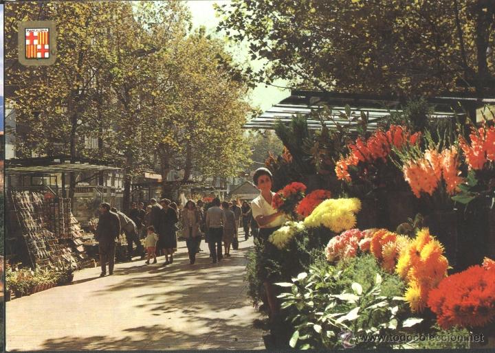 Postales: BARCELONA - LAS RAMBLAS - Foto 1