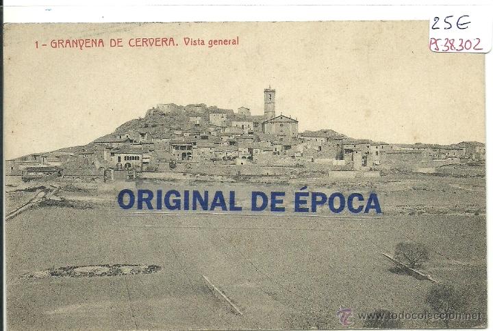 Postkarten: (PS-38302)POSTAL DE GRANYENA DE CERVERA-VISTA GENERAL