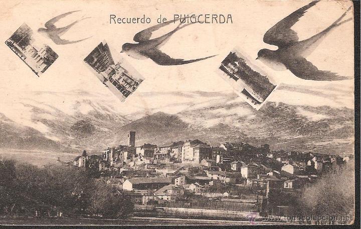 Postales: POSTAL PUIGCERDA  RECUERDO DE PUIGCERDA     -OCASI&Oacute;N-