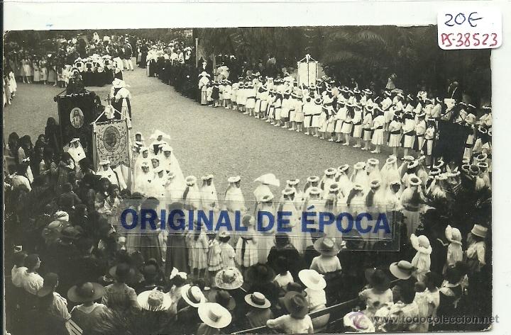 Postcards: (PS-38523)POSTAL FOTOGRAFICA DE ???-PROCESION