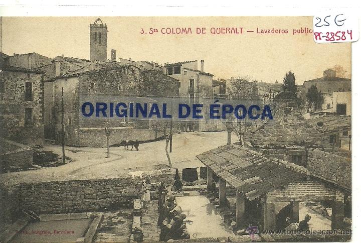 Postkarten: (PS-38584)POSTAL DE STA.COLOMA DE QUERALT-LAVADEROS PUBLICOS
