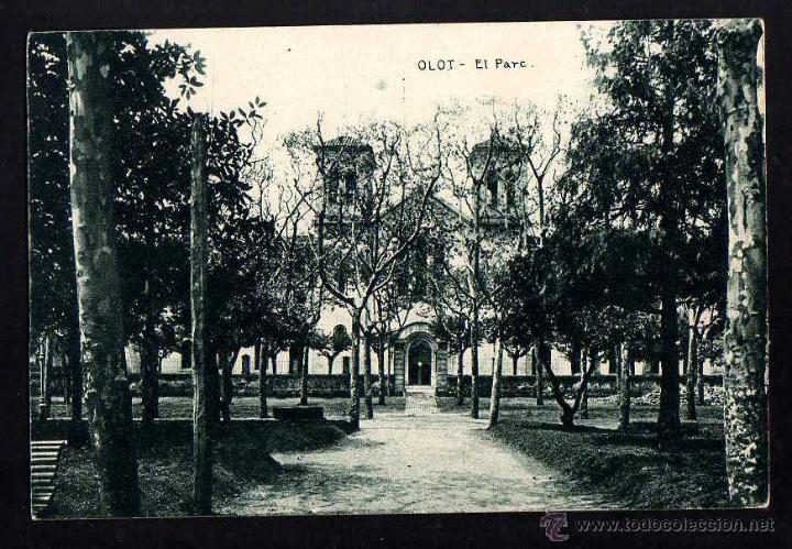 Postales: Olot. El parc. No circulada. - Foto 1
