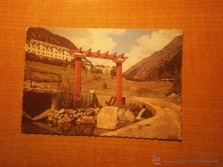 Postales: POSTAL PIRINEOS DE LERIDA EL VALLE DE BOHI GRAN BALNEARIO DE CALDAS FONT DE CANEM SIN CIRCULAR