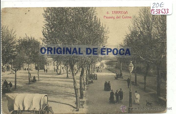 Postkarten: (PS-38633)POSTAL DE TARREGA-PASSEIG DEL CARME