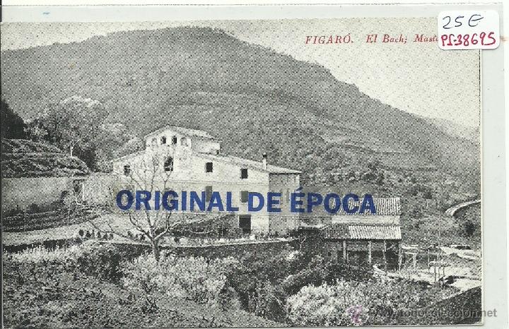 Postkarten: (PS-38695)POSTAL DE ALELLA-EL BACH,MASIA