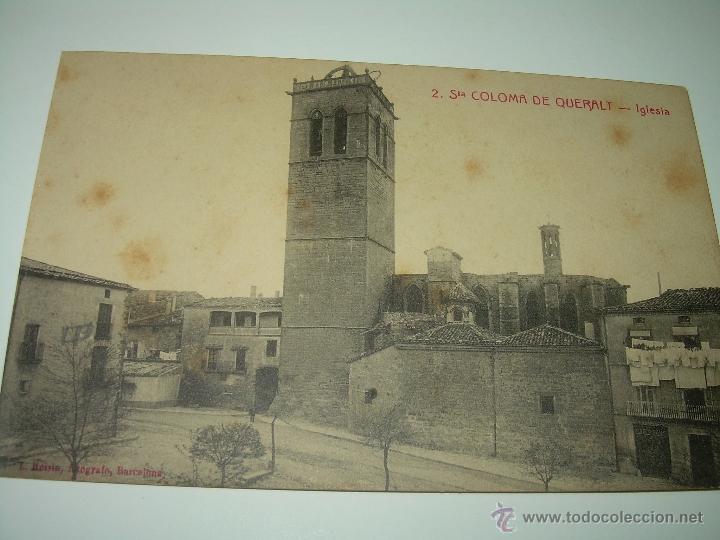 Postcards: ANTIGUA POSTAL.....SANTA COLOMA DE QUERALT.