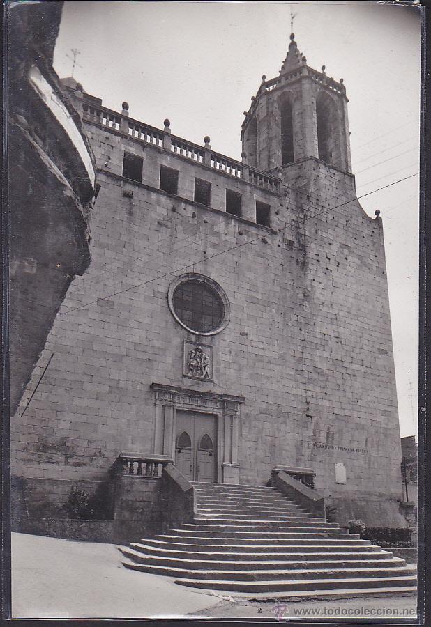 Postais: POSTAL CASSA DE LA SELVA IGLESIA PARROQUIAL