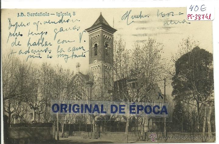 Postcards: (PS-38741)POSTAL FOTOGRAFICA DE SARDA&Ntilde;OLA-IGLESIA